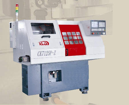 自動上(shang)下料斜導軌高精(jing)密數控車床